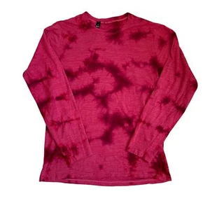 Lululemon Berry Wool Blend Thermal Size XS/S Unisex Mens Womens Tie Dye Layers - Picture 1 of 9