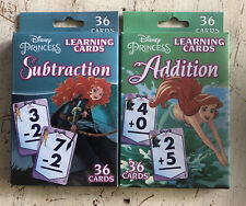Disney Princess Addition Subtraction Learning Game Cards (Flash)