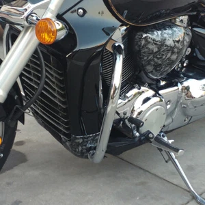 SUZUKI VZR1800 M1800R (2006-ON) pare-moteur chrome barres antichoc - Photo 1 sur 5