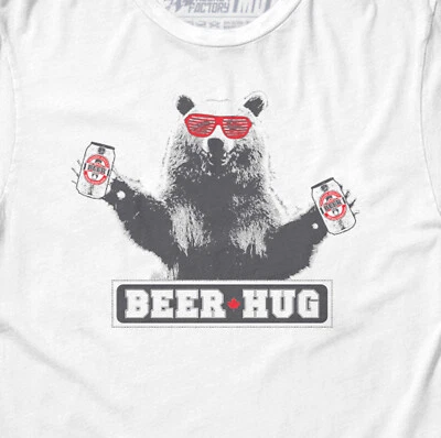 Camiseta Beer Hugs Funny Beer Tallas S-XXL Foto 1 de 4