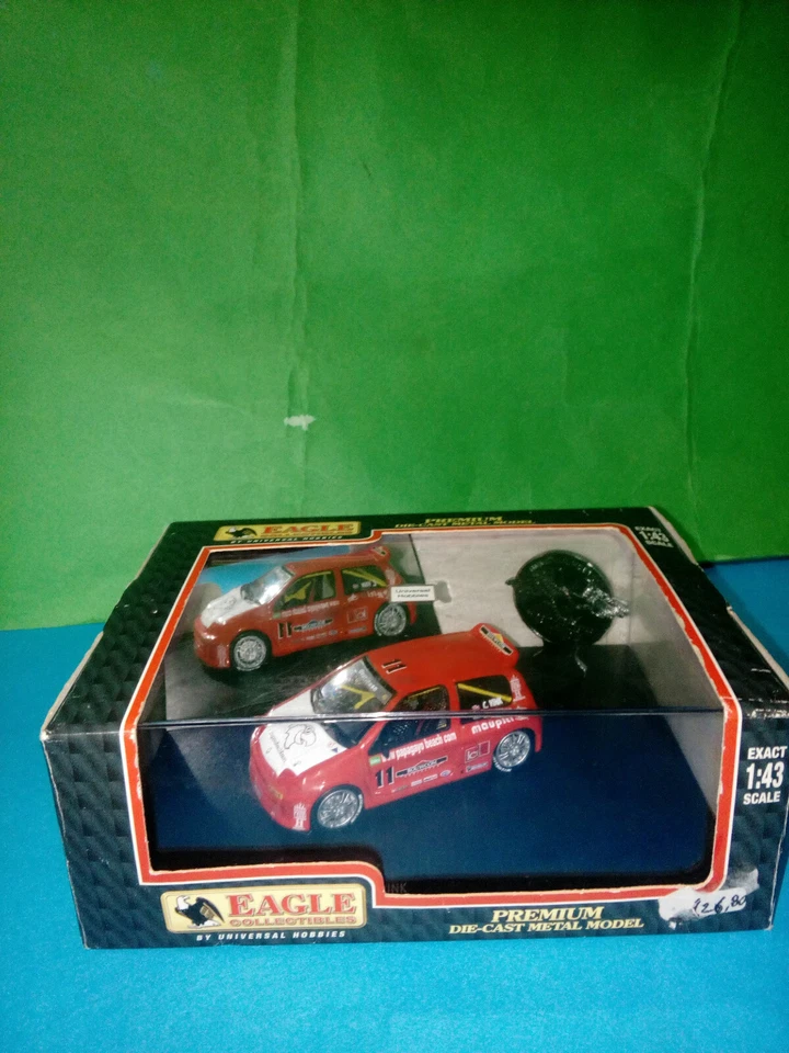 RENAULT  SPORT CLIO V6 TROPHY 2000 1/43 METALLO  UNIVERSAL HOBBIES 1824 - Immagine 1 di 1