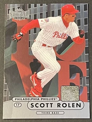 1998 Metal Universe #67 Scott Rolen Philadelphia Phillies - Image 1 of 2