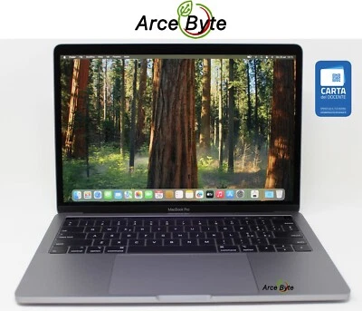 APPLE MACBOOK PRO 13 2019 CORE i5 1,4 GHz TOUCHBAR SSD 128 GB RAM 8 GB SEQUOIA - Immagine 1 di 4