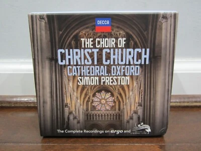 The Choir of Christ Church Cathedral, Oxford (Simon Preston) (19 CD, Decca) Foto 1 de 4