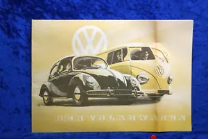 Programa Volkswagen 1951 folleto (A1001) reimpreso archivo editorial - Imagen 1 de 6