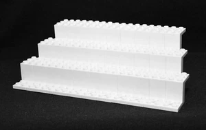 LEGO Display Stand for minifigures TALL WHITE Genuine Lego Parts - Picture 1 of 6