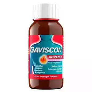 Gaviscon Advance Aniseed Oral Suspension Fast Relief for Heartburn 150ml - Picture 1 of 1