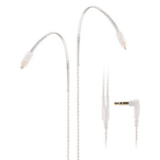 New listing
Kz Universal 2 Pin 0.75mm Braided Silver-Plated Earphones Cord Silver