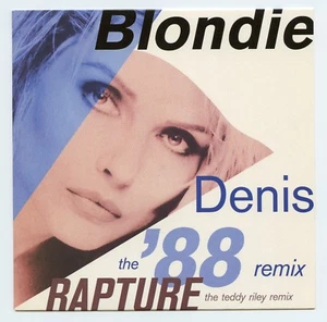 Blondie/Denis (the '88 Remix) + 1 (UK/45 RPM 7" Vinyl) - Picture 1 of 3