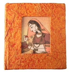 Tagebuch Erwachsene - Notizblock Von Voyage Traditionell Indien Beträgt Hand - - Foto 1 di 7
