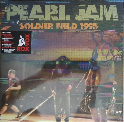 PEARL JAM - LIVE SOLDIER FIELD '95 VINILO AMARILLO SELLADO LIMITADO Foto 1 de 2