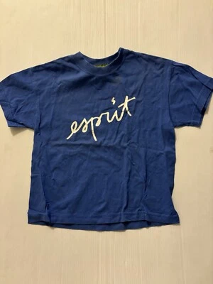 Camiseta vintage Esprit niños azul pequeña/mediana Foto 1 de 2
