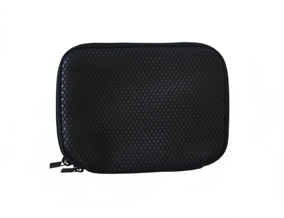 8" x 6" Cable Bag, 7" 8" Tablet Sleeve, iPad mini - Textured Neoprene - Black - Image 1 of 1