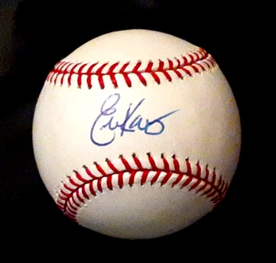 ERIC KARROS LOS ANGELES DODGERS SLUGGER AUTOGRAFIADO FIRMADO ML BÉISBOL COMO NUEVO Foto 1 de 2