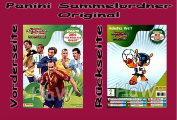 Panini Sammelmappe Road to WM 2014 - ORIGINAL VON PANINI - kein Nachdruck - Bild 1 von 1