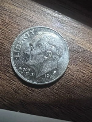1996 Dime Off Center And Date Strike Errors - Image 1 of 4