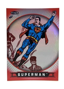 Superman #40 2025 Fleer Brilliants Superman Red Parallel - Picture 1 of 2
