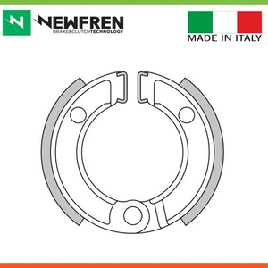 Brand New * Newfren * Front Brake Shoes For HONDA Z50R 50cc '79-99 - Picture 1 of 3