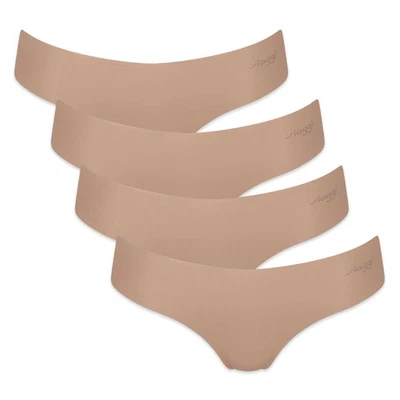 Cordão Feminino Sloggi, Pacote com 4 - Zero Microfibra 2.0 Hipstring, Microfibra, Ei... - Imagem 1 de 4