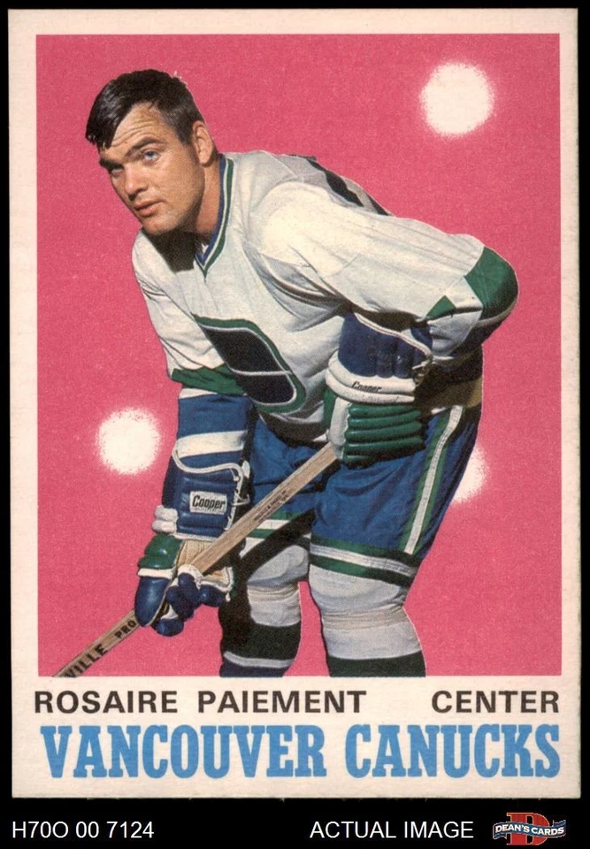1970 O-Pee-Chee #226 Rosaire Paiement Canucks 7 - NM - Image 1 of 1