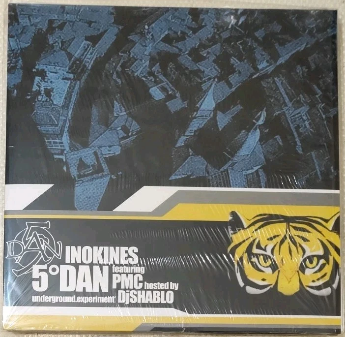 Inoki - 5° Dan 2 Lp NUMERATI Vinili Neri 048/250 Rap Italiano PM Dj Shablo - Immagine 1 di 3