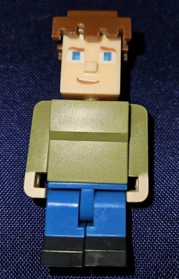 Minecraft Terraria Guide 3" Mini Figure Loose, Steve - Image 1 of 3
