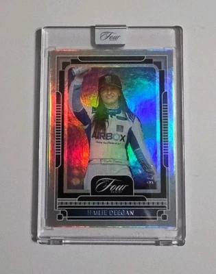 HAILIE DEEGAN 2025 PANINI TURN FOUR CENTER STAGE #/75 SILVER NASCAR #6 - Image 1 of 2
