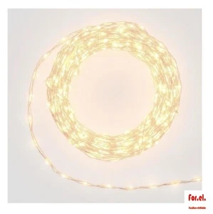 Lineare Weihnachtslichterkette Weihnachten 625LED 10mt warmweiß für außen innen - Bild 1 von 1