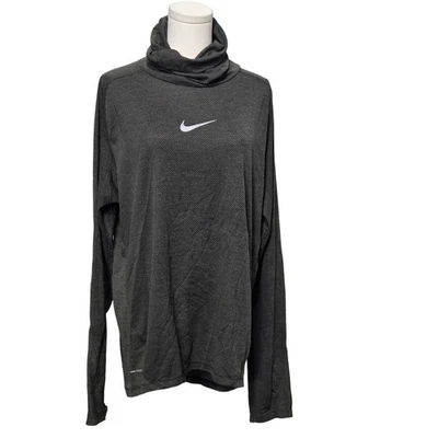 Nike AeroReact Long Sleeve Hoodie Shirt XL Reflective Running Pullover Mens - Image 1 of 4