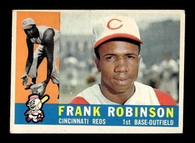 1960 Topps # 490 Frank Robinson (A) Excellent TheVintageCards - Imagem 1 de 2