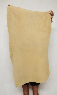 4-6 унций Кожаная шкура BRAINTAN BUFFALO для рукоделия мокасины сумки одежда колчаны - Изображение 1 из 4