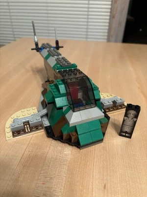 LEGO 7144 Star Wars Slave I Ship Completo Con Han Solo En Ladrillo Carbonita Foto 1 de 4