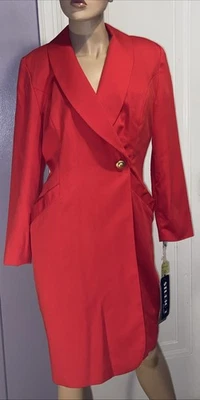 VESTIDO STUDIO I PETITE VINTAGE PARA DAMA 10 NUEVO CON ETIQUETAS Foto 1 de 4