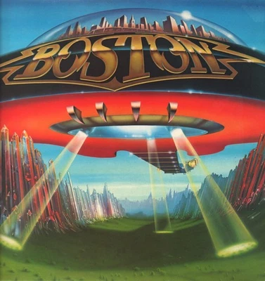 Boston Don't Look Back LP vinyl UK Epic reissue LP in single sleeve. Two light - Image 1 of 4