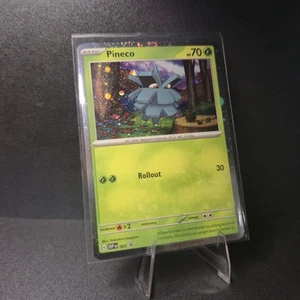 Pineco Cosmos Holo Black Star Promo - SVP061 - Scarlet & Violet Pokemon 2023 - Picture 1 of 2