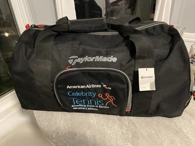 Bolsa preta para viagem de golfe TaylorMade 10" X 11" X 23" - Imagem 1 de 4