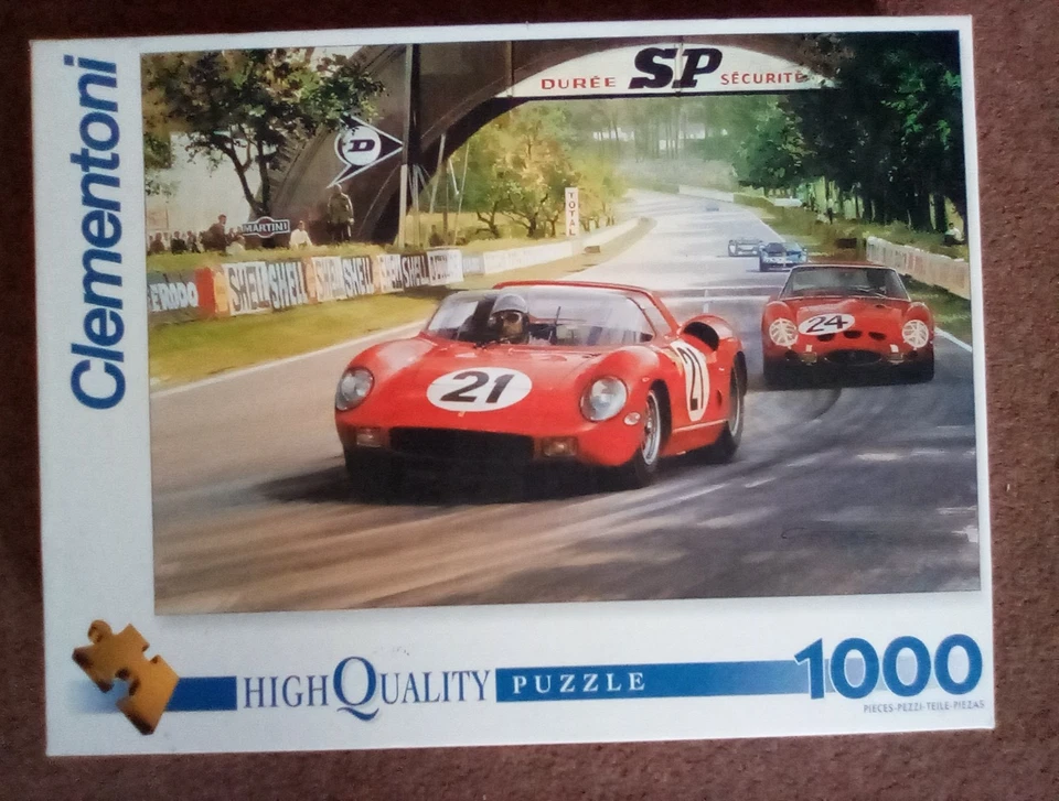 Clementoni 1963 Le Mans 1000 piece jigsaw - Image 1 of 1