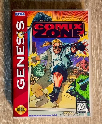 ТОЛЬКО ИГРОВОЙ ЧЕХОЛ - Comix Zone (Sega Genesis) - Изображение 1 из 3