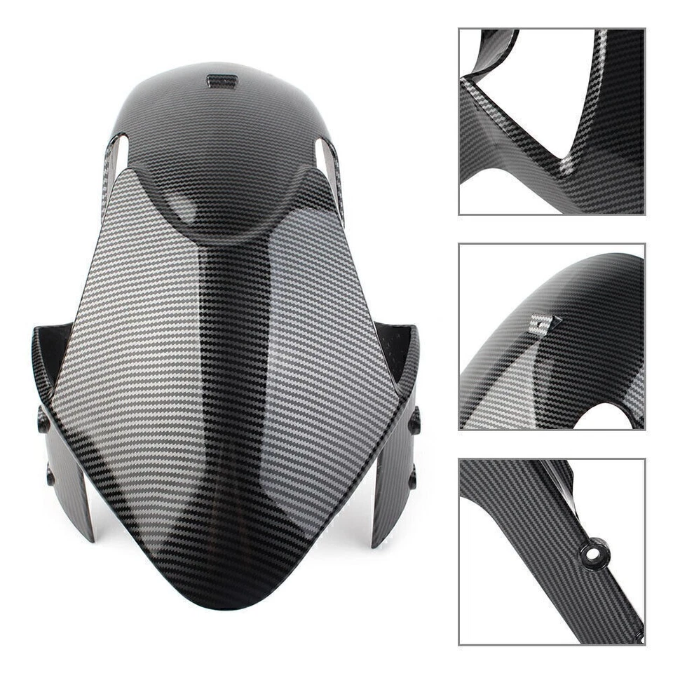 1X Front Fender Tire Mudguard For Ducati Monster 696 796 1100 EVO Carbon Fiber - Image 1 of 4