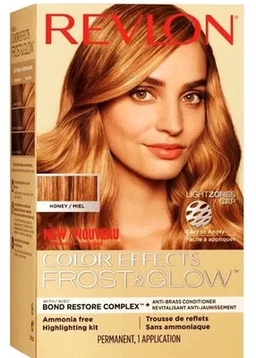 Revlon Color Effects Frost and Glow Ammonia Free Permanent Hair Color, 30 Honey - Image 1 of 4