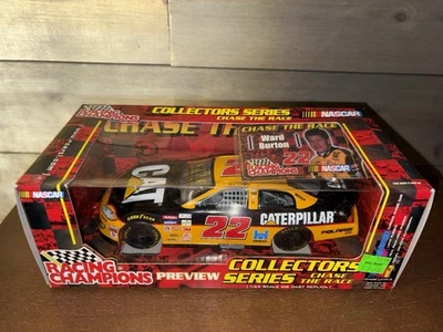 ГОНОЧНЫЕ ЧЕМПИОНЫ NASCAR CATERPILLAR CAT 22 WARD BURTON CHASE ГОНКА 2001 1/24 - Изображение 1 из 2