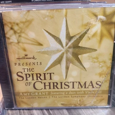 Amy Grant THE SPIRIT OF CHRISTMAS 2001 CD with London Voices Vince Gill Foto 1 de 2