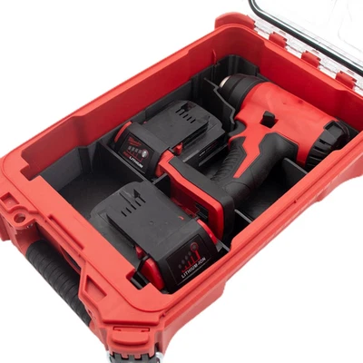 Organizador Packout para pistola de calor Milwaukee M18 modelo 268820 modelo de caja de herramientas compacta Foto 1 de 4