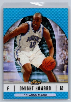 2006-07 Finest #7 Dwight Howard Refractor Blue Refractor /299 Orlando Magic - Image 1 of 2