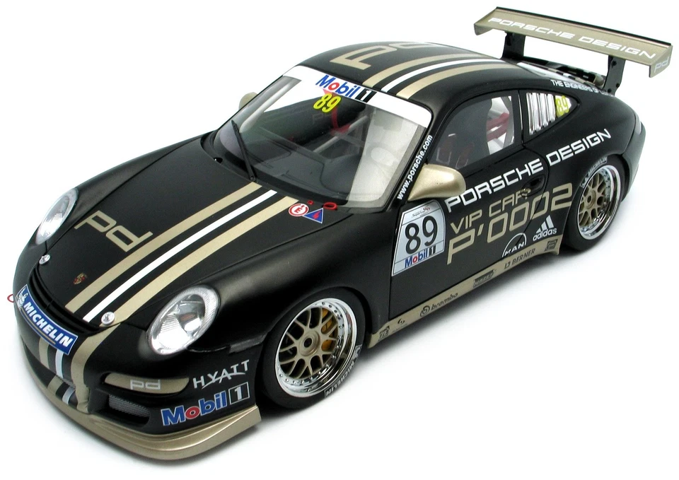 AUTOart 1/18 Racing Series Porsche 911997 '07 GT3 Cup #89 Porsche Design Model - image 1 of 1