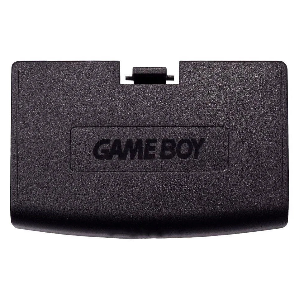 Black Battery Cover Game Boy Advance for Nintendo GBA Replacement Door - Photo 1/1