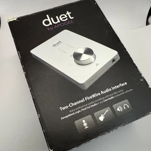 Apogee Duet FireWire Audio Interface w/ Breakout Cables in Original Box - Picture 1 of 13