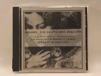 Brahms - Ein Deutsches Requiem, Op. 45 (CD) 1996 Blomstedt 1996 USA w1s2 1712 — 第 1/3 张图片