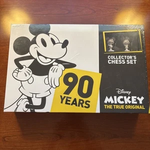 MICKEY THE TRUE ORIGINAL CHESS SET - 90 YEARS - *Brand New*  Factory Sealed - Picture 1 of 13