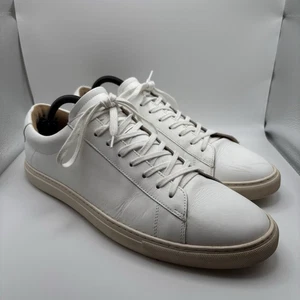 Oliver Cabell Low 1 Minimalist White Leather Sneakers Mens Size EU 44 EUC - Bild 1 von 8